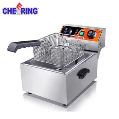 Commercial Electric Deep Fryer (1 Tank 1 Basket)