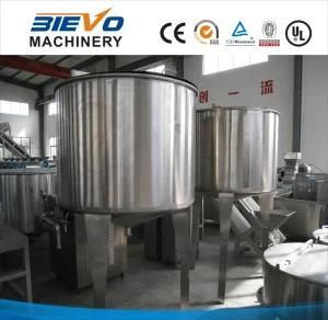 Food Grade Stainless Steel Milk Beverage Mixing Tank