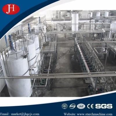 Wheat Starch Process Making Plant Project with Factory Pictures