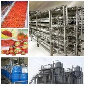 Industrial Strawberry /Ginger Juice Pulp Tomato Paste Production Line