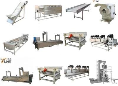 Automatic Frozen French Fries Making Production Line Machine Price