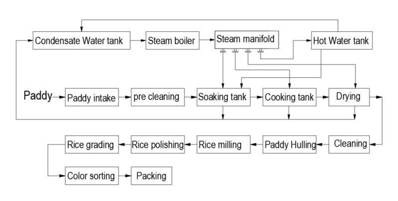 Advanced Technology Paddy Parboiling Plant