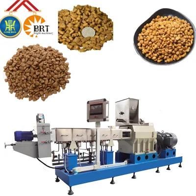 Full Automatic Production Line Dog Food Extruder / Fish Food Making Machine / Equipment ...