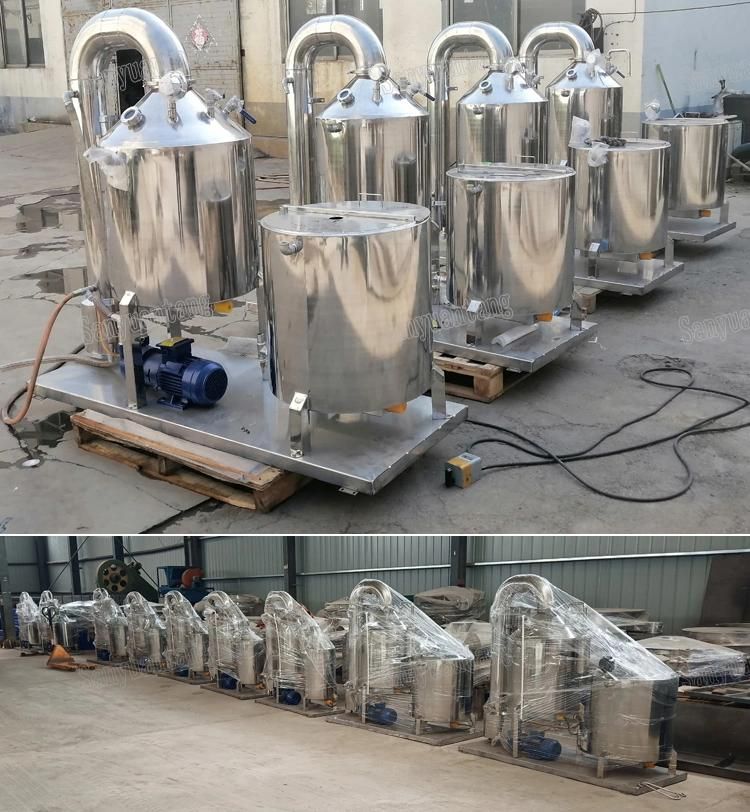 Factory Price Honey Processing Machine Plant/Stainless Steel Honey Extractor Machines