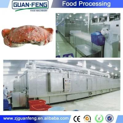 Tunnel Quick-Freezing Machine for Fish Ball