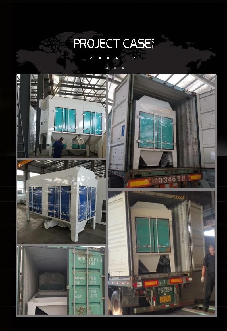 Double Deck Drum Cleaner Drum Sieve Machine