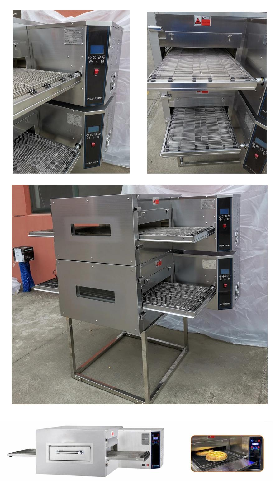 Stainless Steel Commercial Electric Conveyor Pizza Oven Conveyor