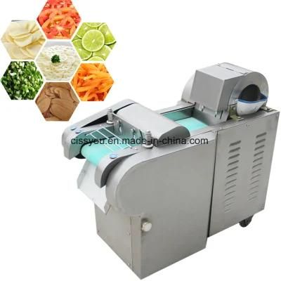 Vegetable Potato Carrot Washing Peeling Slicer Cutter Processing Machine