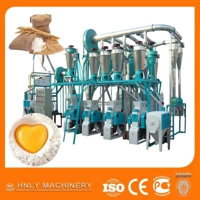5000 Kg Per Hour Well Grinding Wheat Flour Milling Line