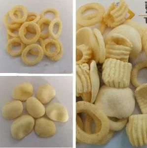 Inflating Snacks Food Processing Line, Puff Snack Food Making Machine