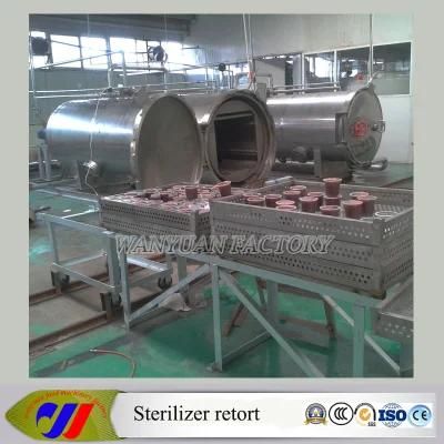 High Efficient Autoclave Sterilization Machine for Meat Pack
