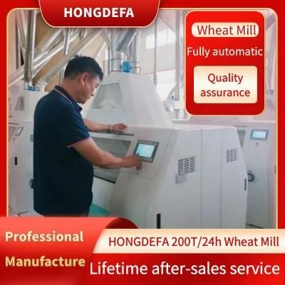 Maize Wheat Corn Flour Meal Grits Mill Milling Processing Making Factory Machine