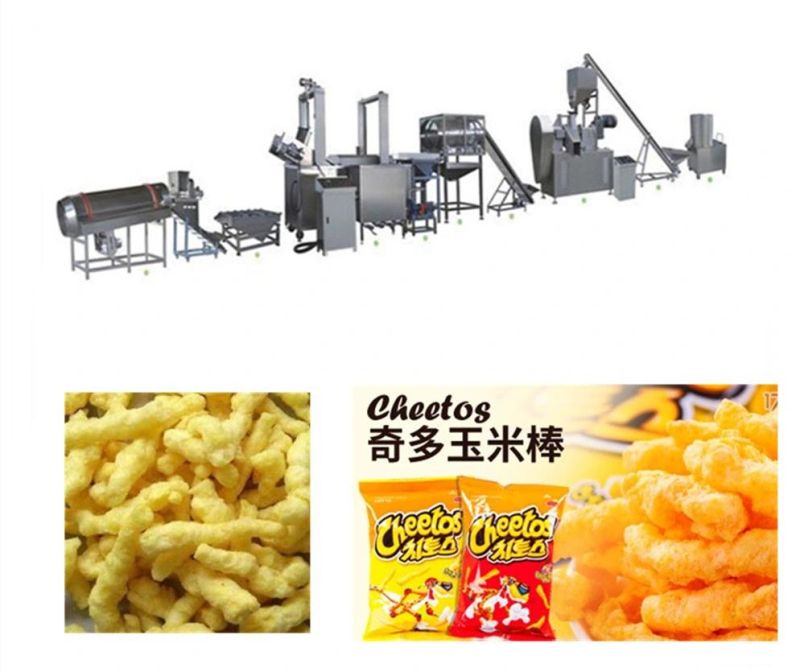 Stainless Steel Kurkure Cheetos Food Making Machine