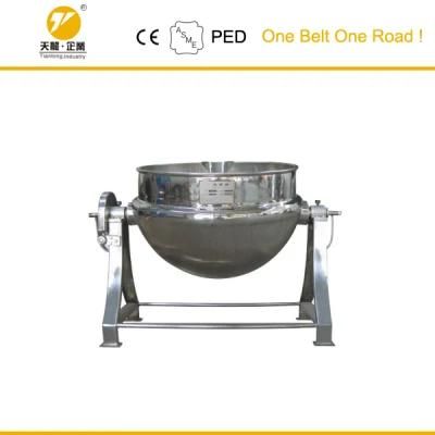 Tilting Manual stainless Steel Mixing Tank