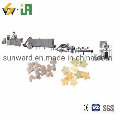 Extruded Bite Size Rice Snack Foodstuff Production Equipment