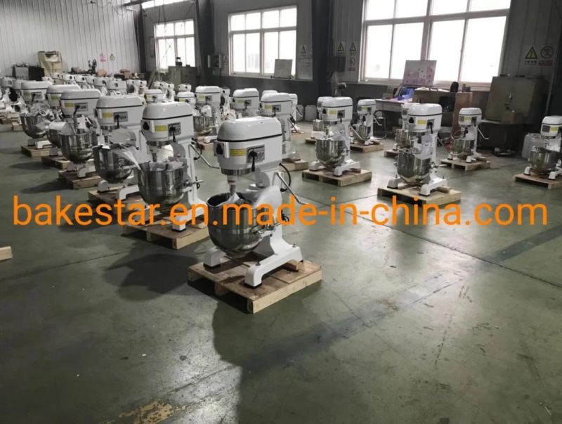 Industrial Commercial B60 Planetary Mixer 60L Planetary Mixer 60 Liters Hz Mixer Machines Bakery Food Cake Mixing Machine 60 L