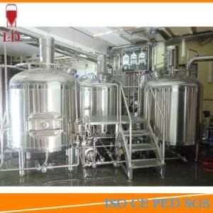 SUS304 Stainless Steel Non Alcoholic Beer Manufacturing Making Brewery Production Line