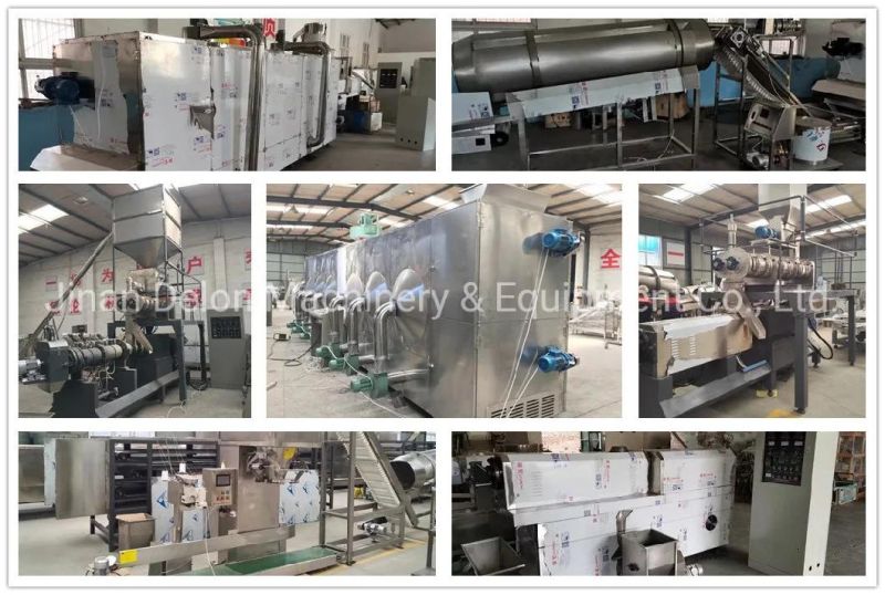 Dog Cat Food Wet Process Extruder Machinery Production Line