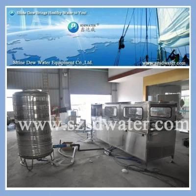 5 Gallon Bottled Water Automatic Bottling Plant