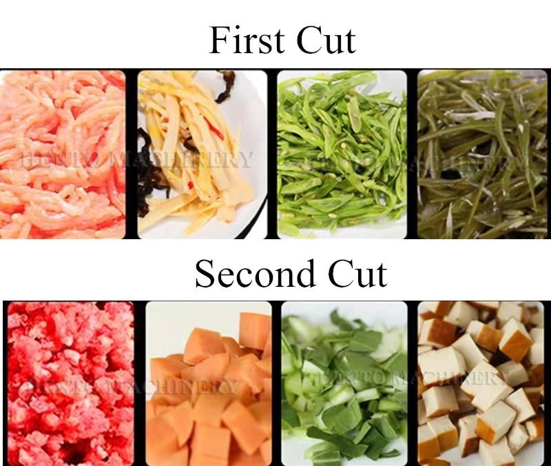 Commercial Automatic Fresh Meat Cutting Machine / Cut Meat Machine