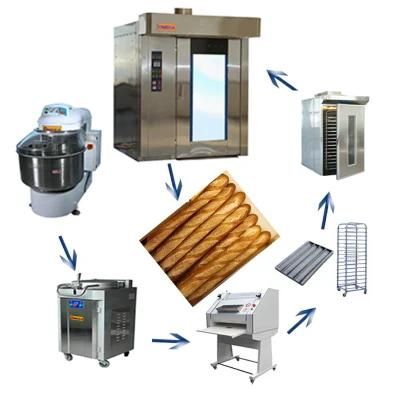 Industrial Automatic French Baguette Bread Baking Machine From China Bread Machine Factory
