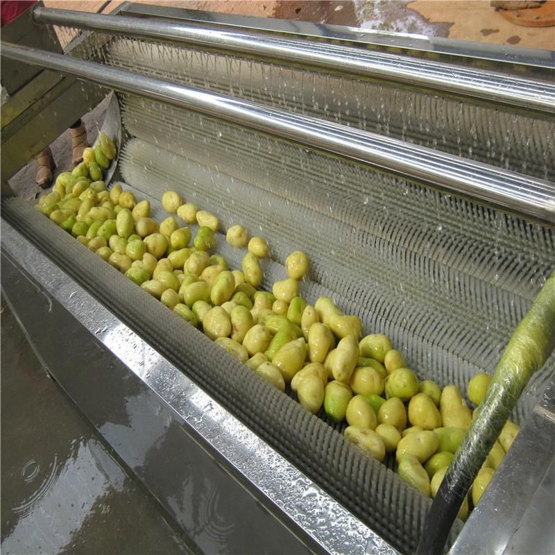 Good Quality Industrial Carrot Ginger Cassava Sweet Potato Washing Peeling Machine