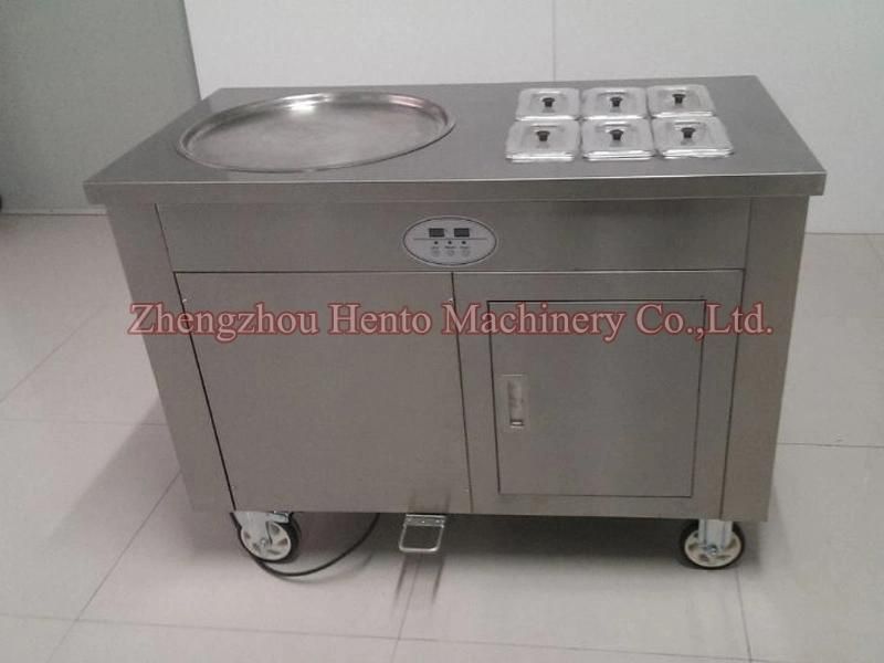 Fried Ice Cream Machine with Quick Cooling Effect
