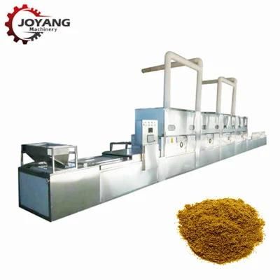 30kw Tunnel Belt Cumin Powder Seasonings Microwave Sterilizing Machine