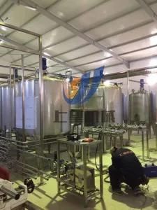 7500packs Per Hour Uht Milk Production Line