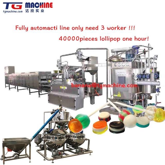 Galaxy Lollipop Ball Round Lollipop Making Line