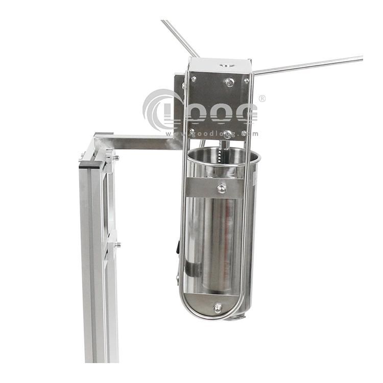 Commercial Hot Sausage Making Machine Industrial Use 5L Big Capacity Latin Fruits Maker Deep Frying Churros Equipment Manual Control for Hotel