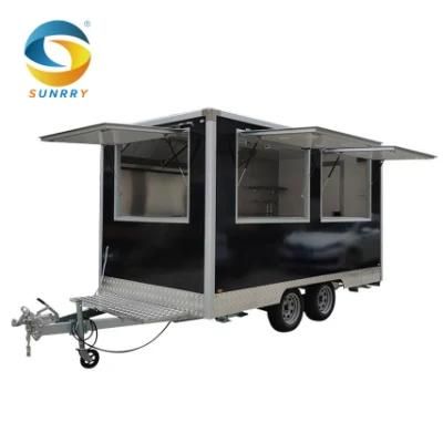 Fully Equipped Fast Food Truck Equipment Ice Cream Food Trailer Equipment Electric Food ...