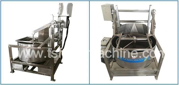 Deep Fried Frood De-Oiling and Washing Food De-Watering Machine
