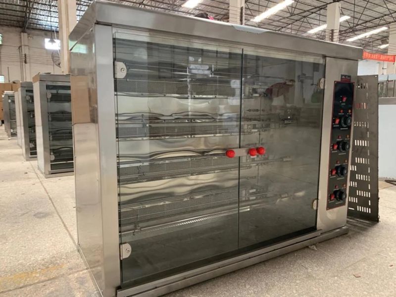 Stainless Steel Gas Chicken Rotisseries /Grill Chicken Gas Oven