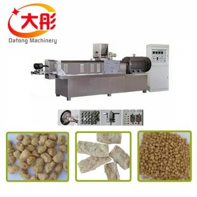 Isolated Protein, Texted Soya Protein, Vegetarian Soya Meat, Soya Nugget Process Machine