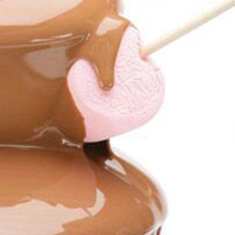 Np304 3 Layers Electric Chocolate Fountain Fondue Waterfall Melting Pot Machine for Party Snack Equipment