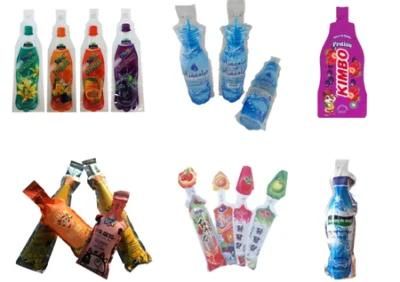 Mineral Water Ice Popsicle Shape Pouch Filling and Sealing Machine