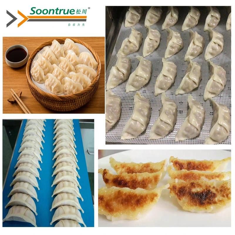 High Quality Automatic Gyoza Dumpling Making Machine in Factory