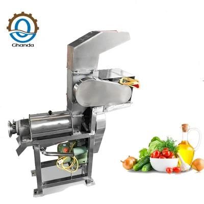 Commercial Screw Crushing Juicer Extractor for Apple Pear Carrot Pineapple