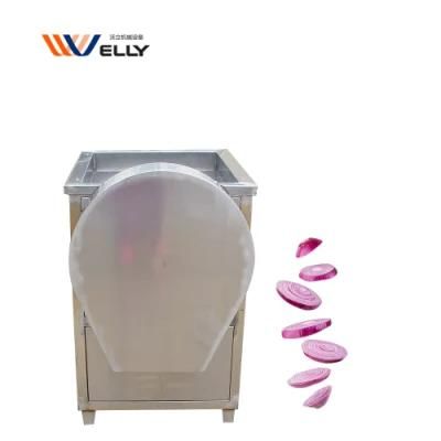 High Accuracy Automatic Cucumber Onion Tomato Slicing Ginger Slicer Machine for Hotel Use