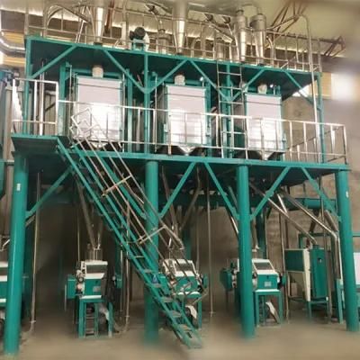 Hongdefa 36t/24h Wheat Flour Mill Plant with Price