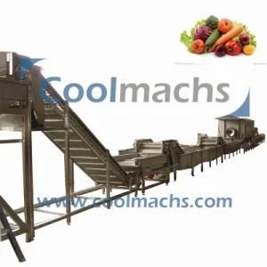 Vegetable Processing Machine/Vegetable and Fruit Quick Freezing Processing Line