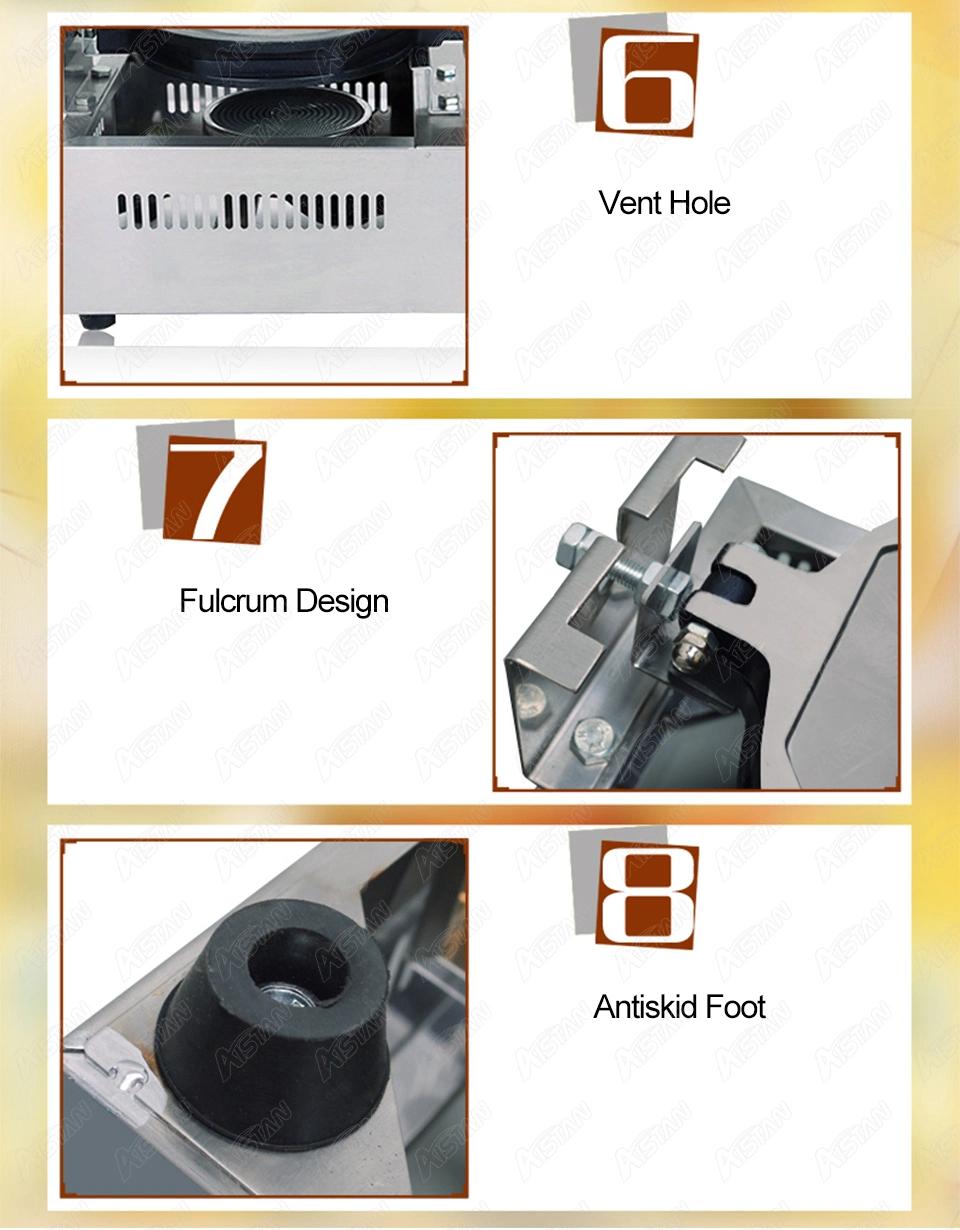 Eg30 Hot Selling Automatic Egg Waffle Maker Waffle Making Machine Egg Cake Maker Egg Puff Bubble Waffle Baker Electric