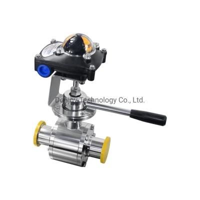 Us 3A Donjoy Sanitary Ball Valve with Plastic Actuator