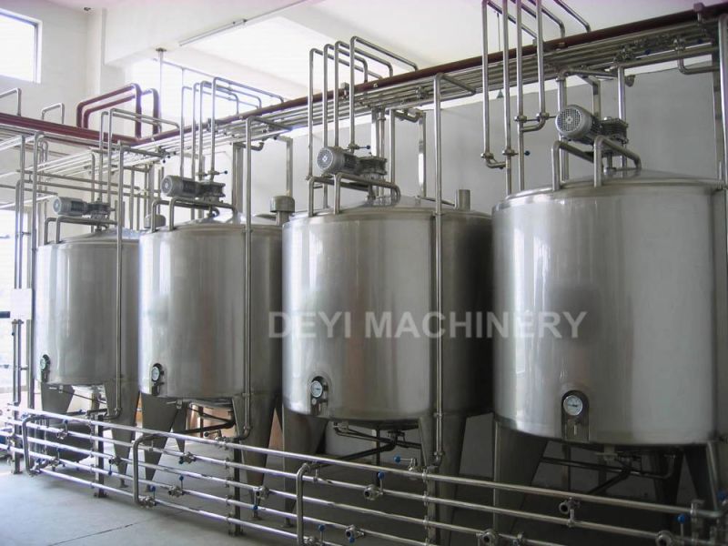 100~20000L Liquid Storage Tank Food Grade Stainless Steel Hot Water Storage Tank