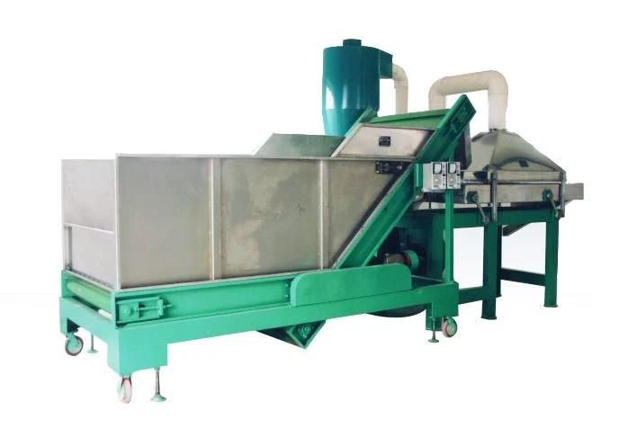 Automatic Chilli Cleaning Deseeding and Grinding Production Line Project