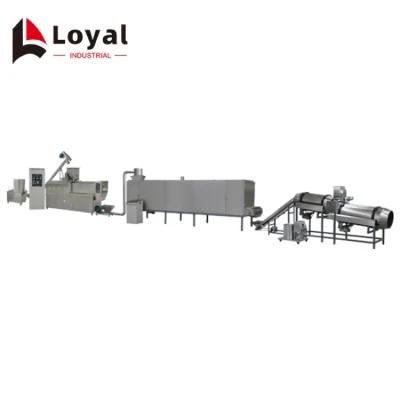 High Speed Pet Food Production Line Floating Fish Food Extruder Machine Dog Food Extrusion ...