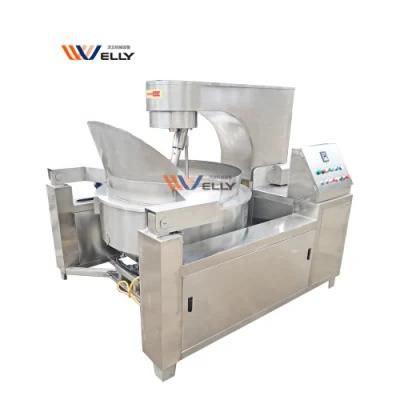 Electromagnetic Heating Steam Jacketed Kettle Cooking Mixer Machine