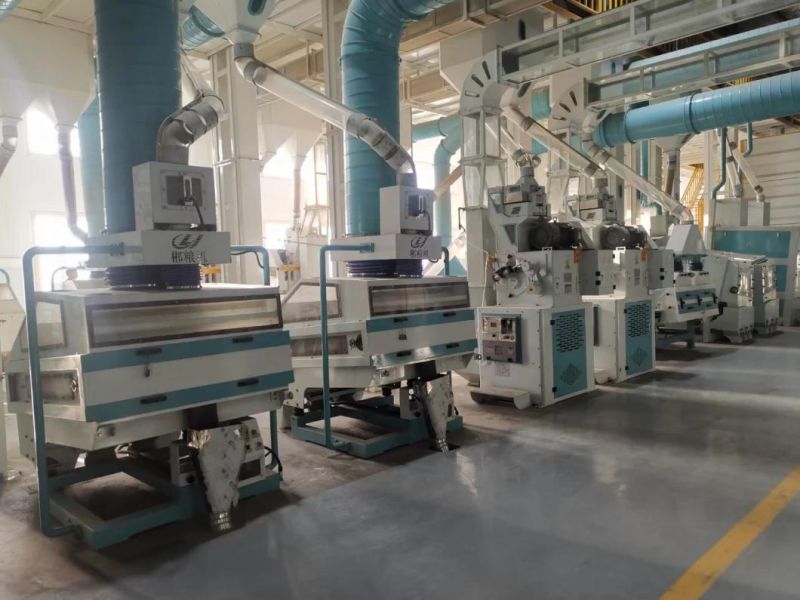 Clj Manufactured Auto Complete Rice Milling Machine 150-2000tpd Modern Rice Milling Plant Automatic Rice Mill Production Line