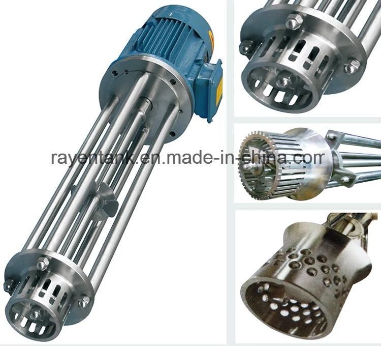 Stainless Steel Vacuum Emulsifying Mixer High Shear Mixer Homogenizer